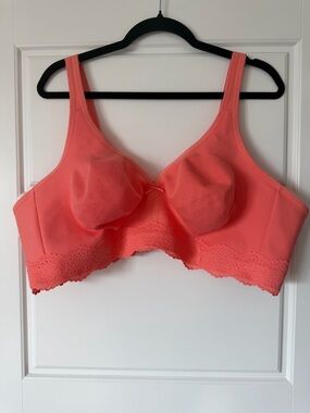 Cacique Unlined Full Coverage No Wire Bra